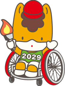 The mascot character of the competition “GUNMACHAN”